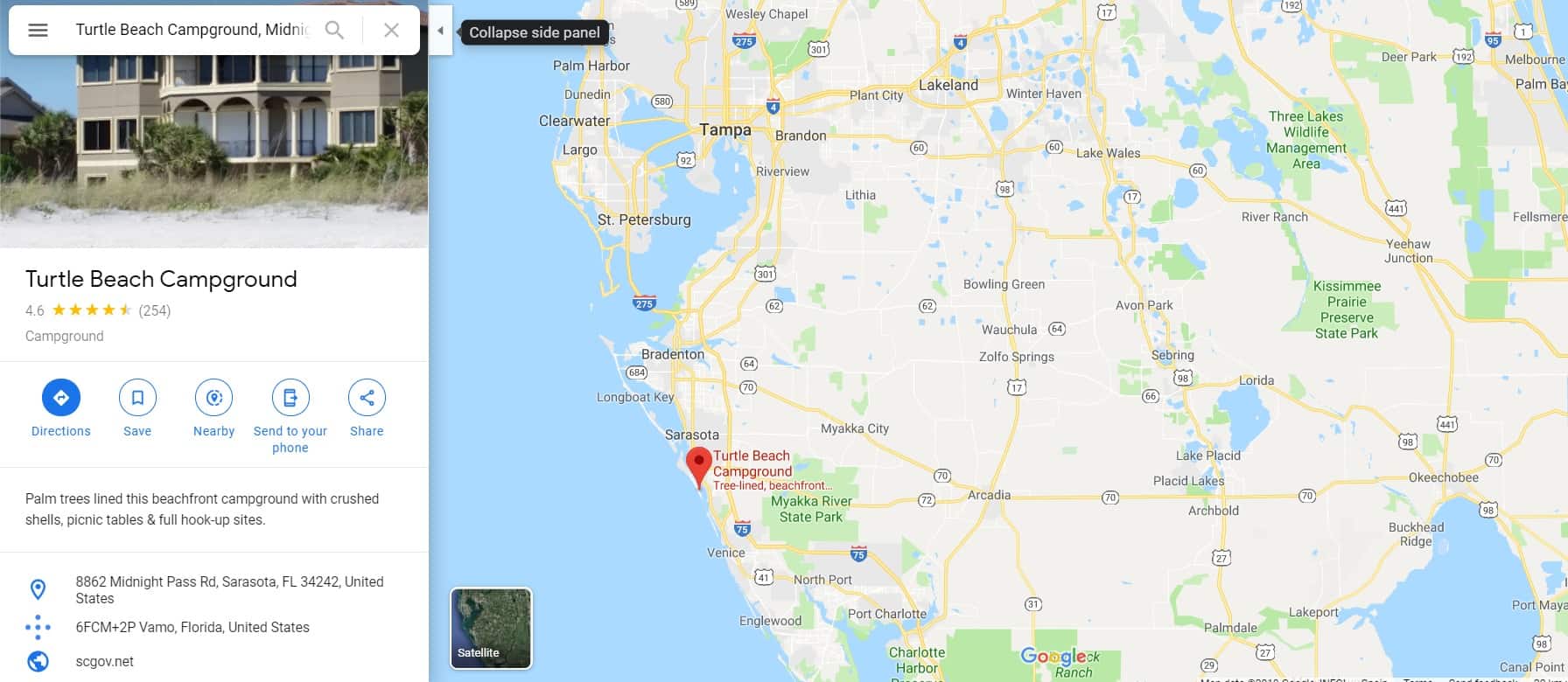 Turtle Beach Campground Florida Camping Traveling Lifestyle