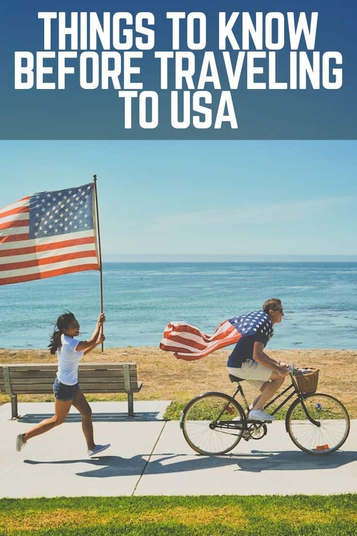 tips for travelling to america