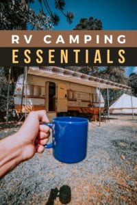Checklist for RV camping