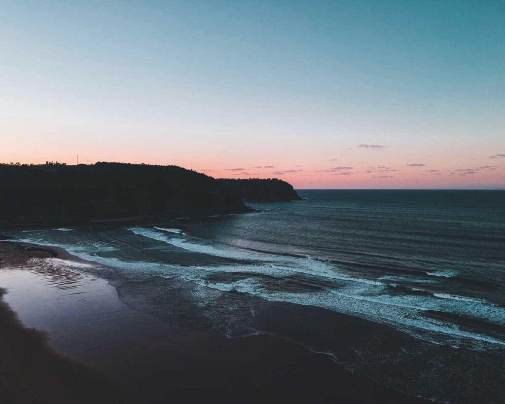 playa de rodiles - surf spot spain