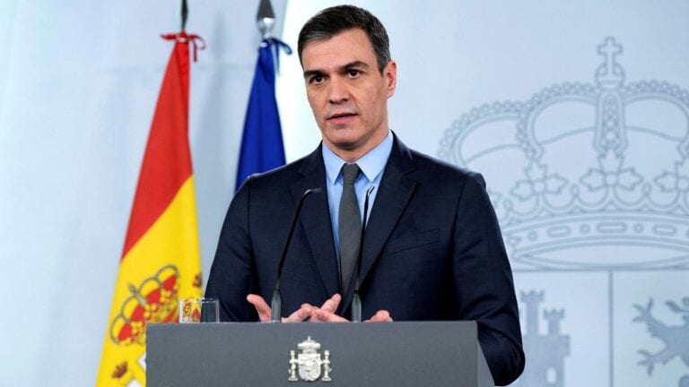 Pedro Sanchez - Spain might stay closed for tourism until the end of summer