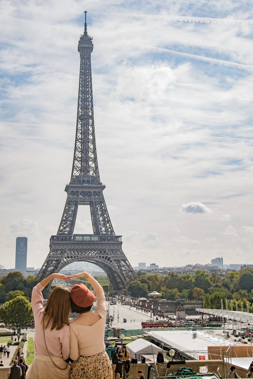 Tourists in Paris