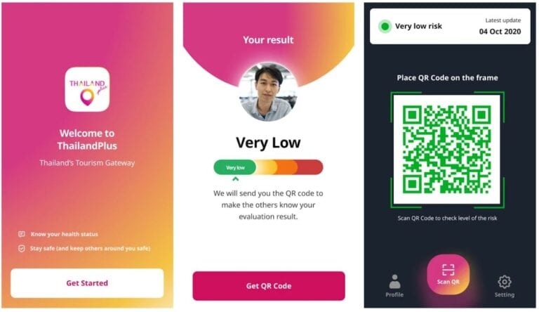 Thailand Introduces a New COVID Tracking App to Make Traveling Safer