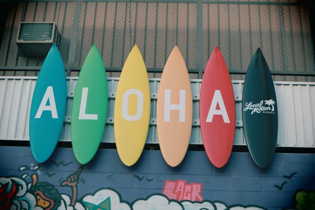 aloha sign in hawaii