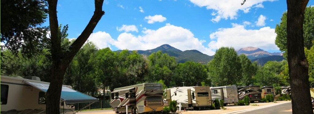 RV camping in Colorado