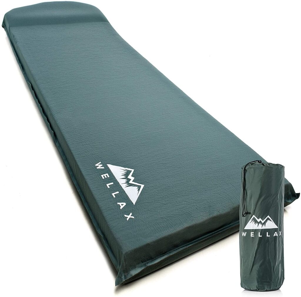WellaX 3-Inch Sleeping Pad - Best camping mattress for couples