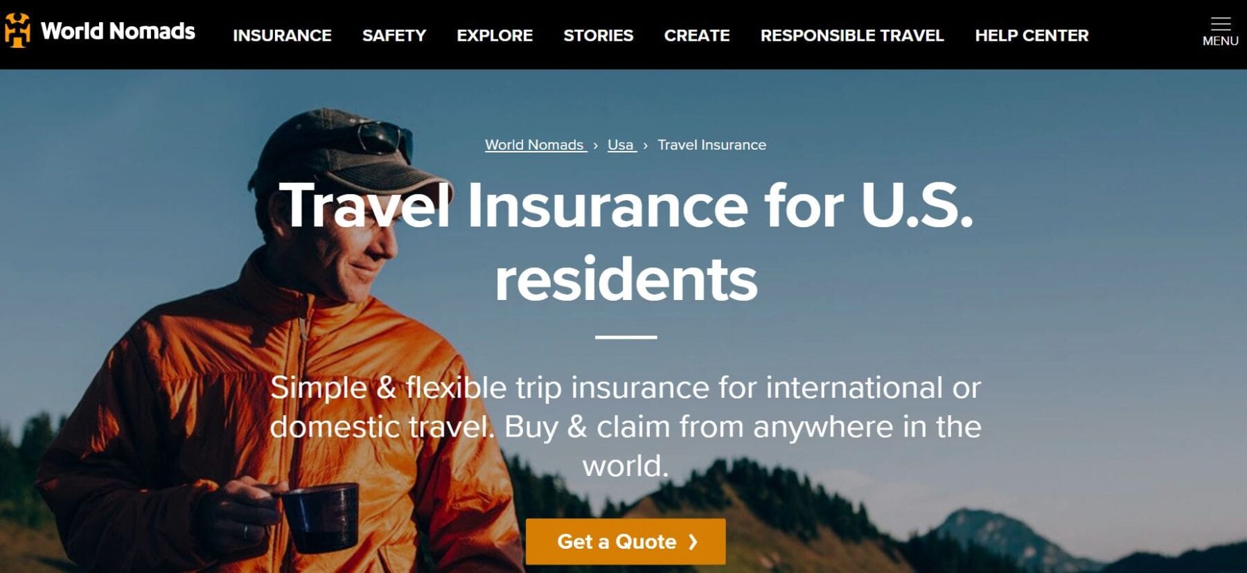 World Nomads travel Insurance for US residents