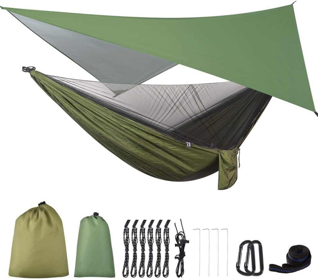 camping hammock with tarp