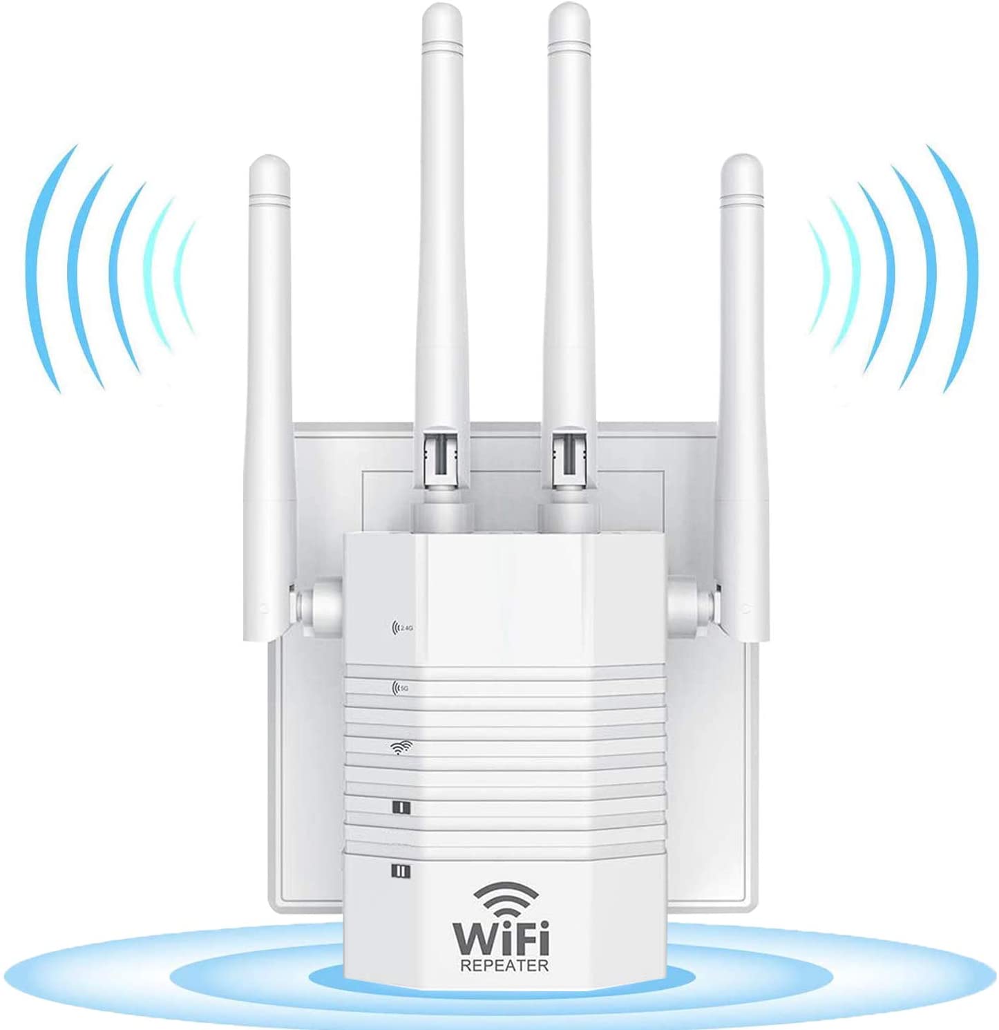 Upgraded 2020 WiFi Extender 1200Mbps with WPS Internet Signal Booster 