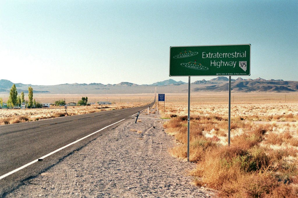 Rachel NV Hwy 375 - Extraterrestrial Highway, Nevada