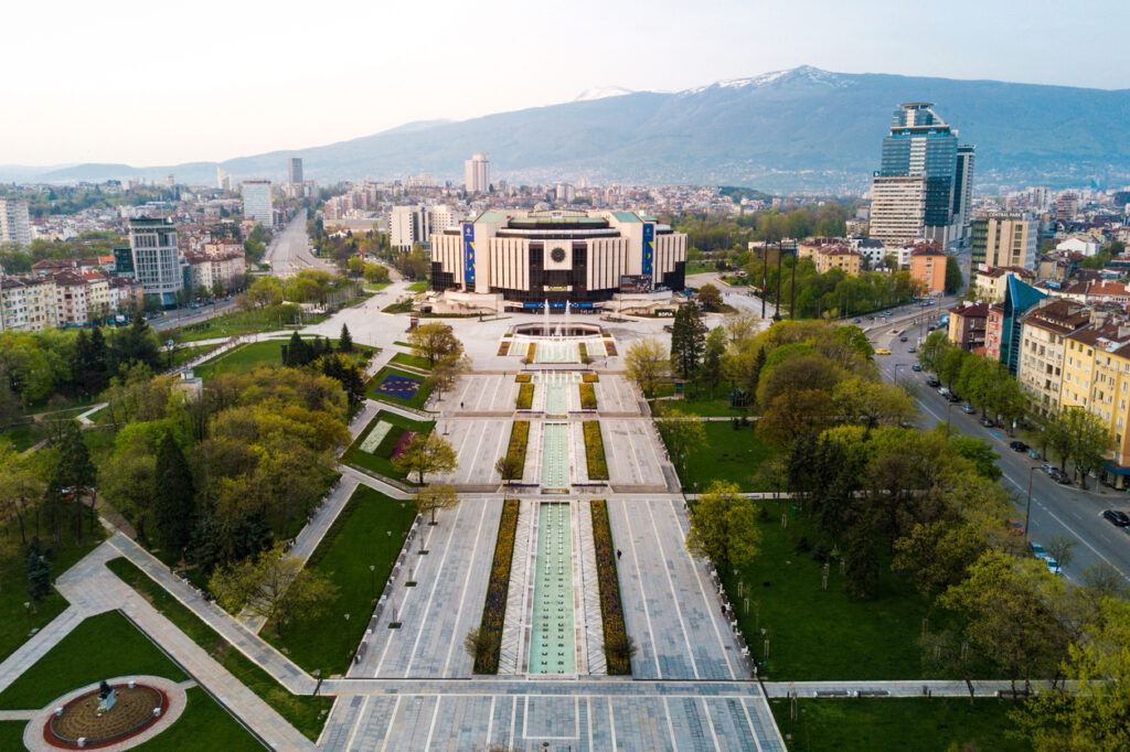 National palace of culture in Sofia, Bulgaria