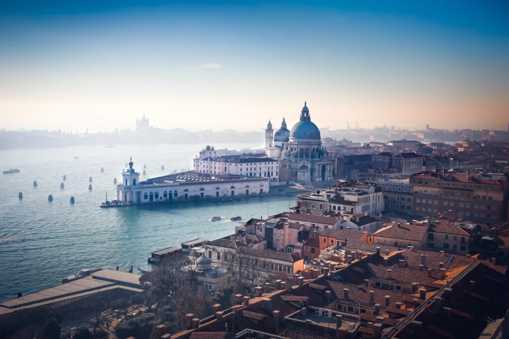 view of Venice in Italy