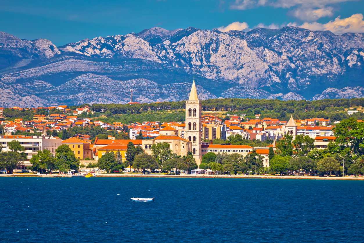 Zadar Waterfront view 