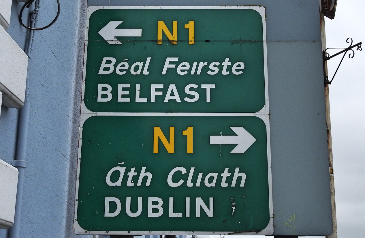 northen ireland sign