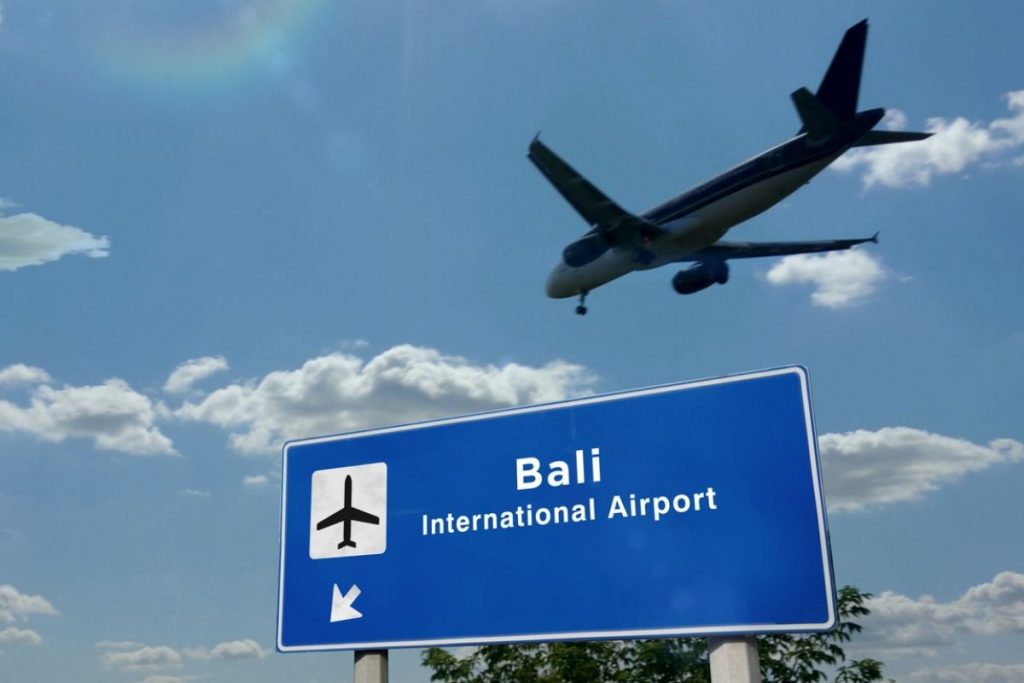 Balis flygplats har inte tagit emot några internationella flyg sedan återöppningen