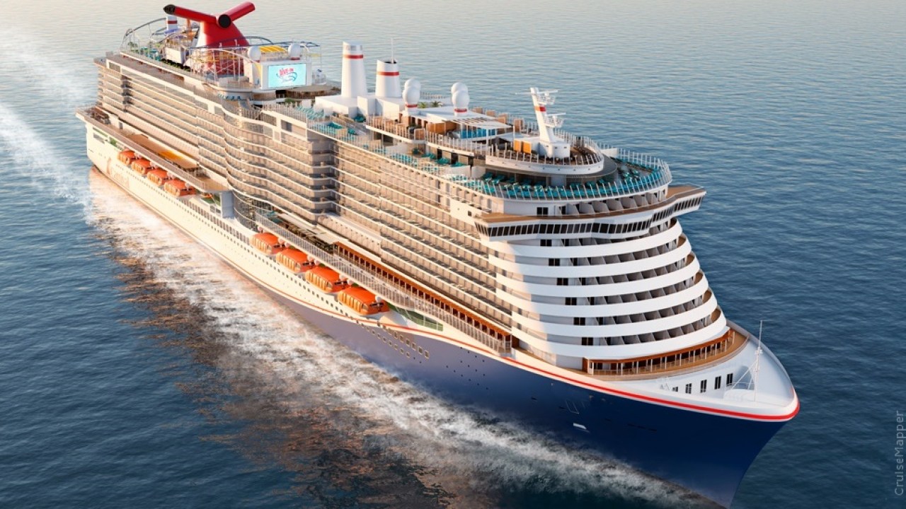 Cruise Lovers Can Now Reserve Trips On Carnival’s Newest Ship