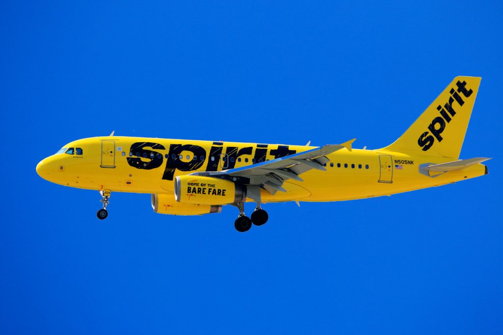 Spirit Airlines lanserar nya direktflyg till Las Vegas från $65