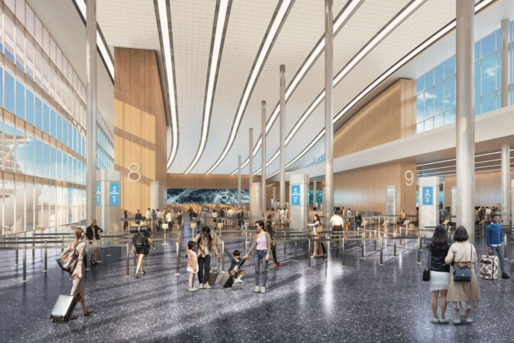 MSC Group Terminal Plan - Interior