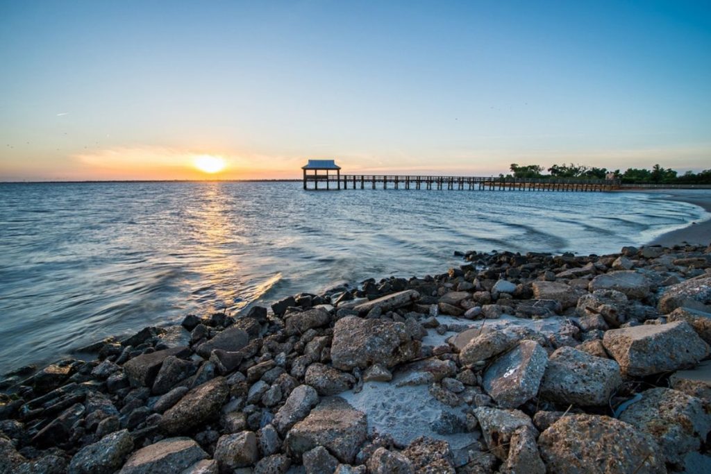 Waveland Beach MIssissippi