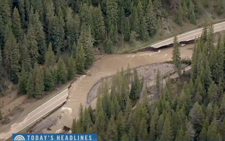 Yellowstone National Park Currently Closed, Due To Massive Flooding