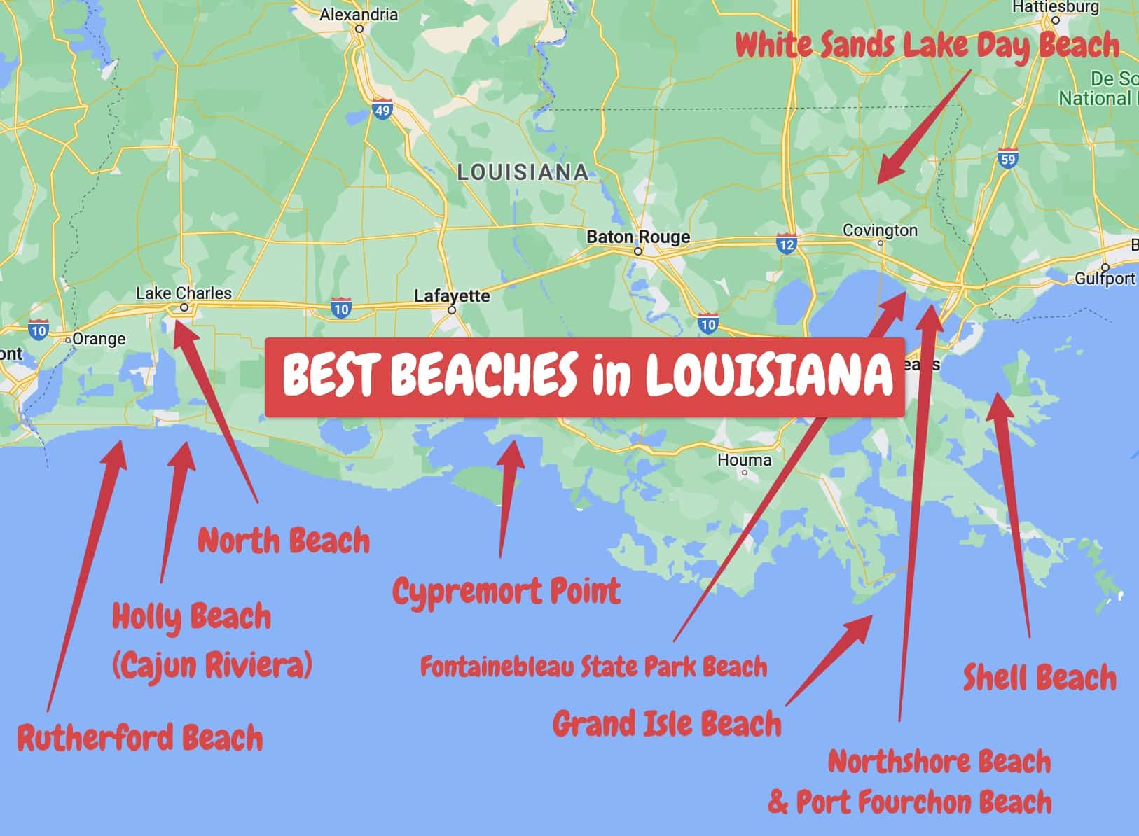 11 Best Beaches in LOUISIANA to Visit in 2023 - Billionaire Club Co LLC