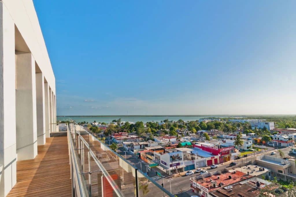 View from Airbnb Apartment in Chetumal