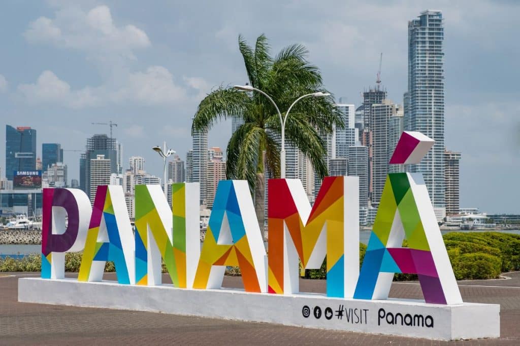 panama city sign