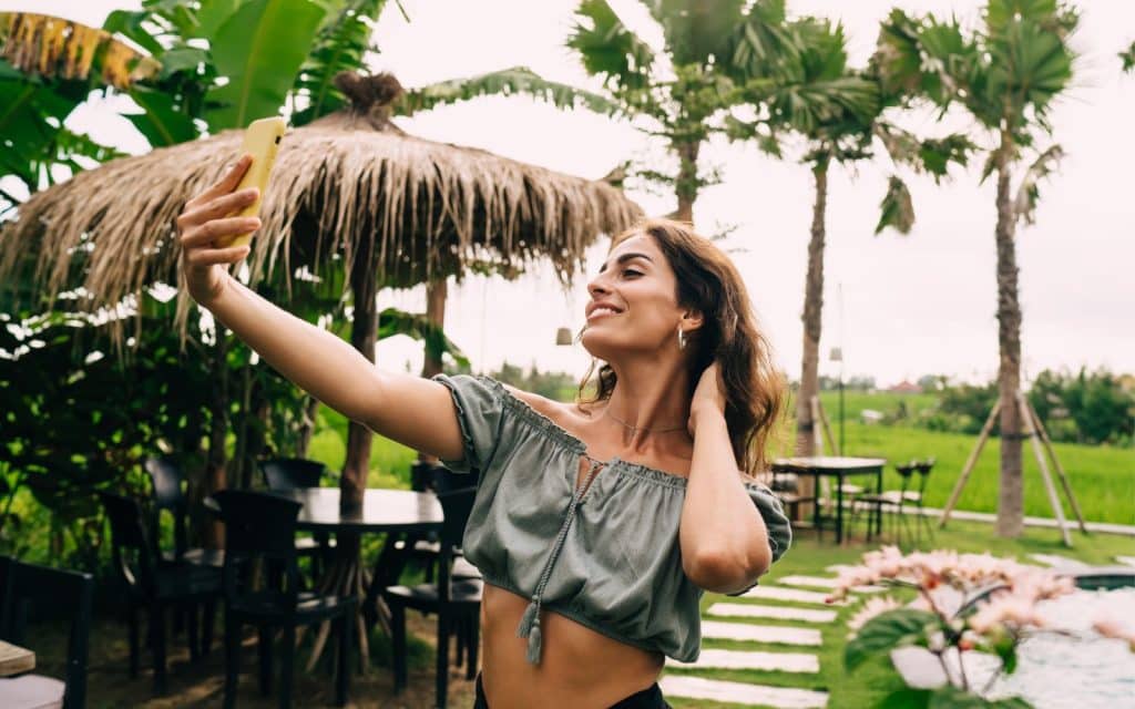 influencer in bali