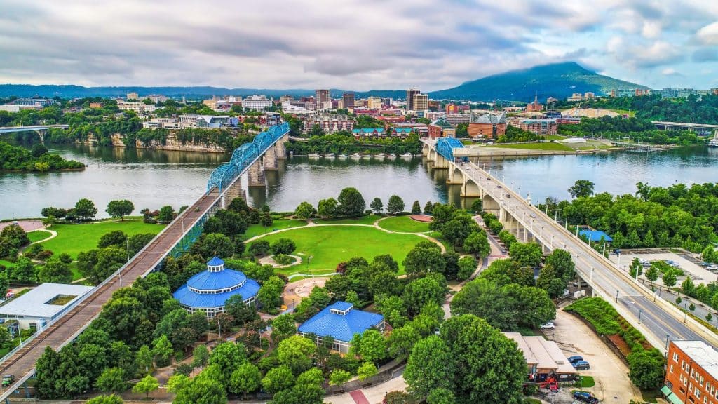 Chattanooga landscape view