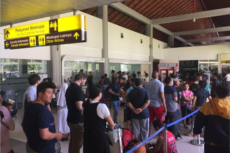 Bali's Airport Officials Encourage Tourists To Use Electronic Customs Declaration To Avoid Crowds