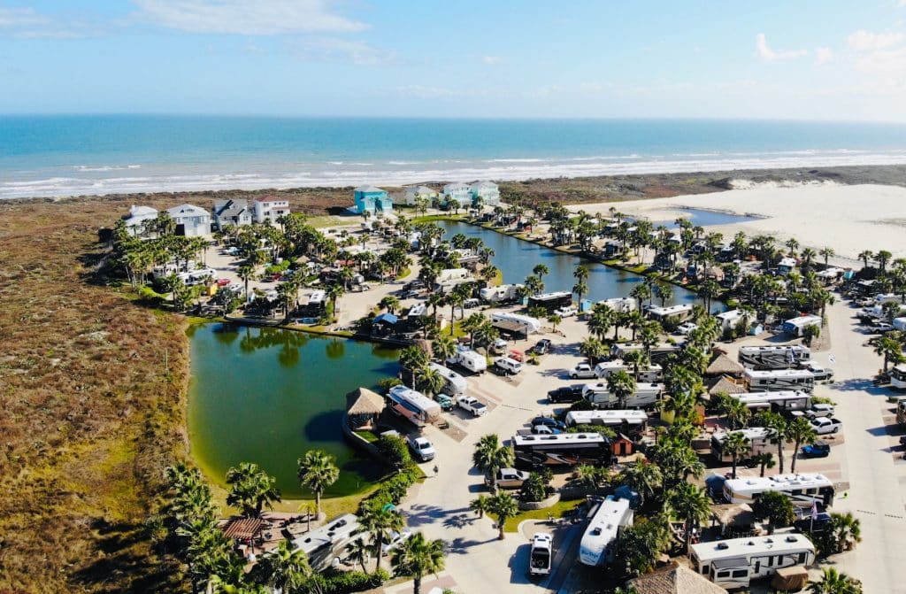 Gulf Waters beachfront RV Resort